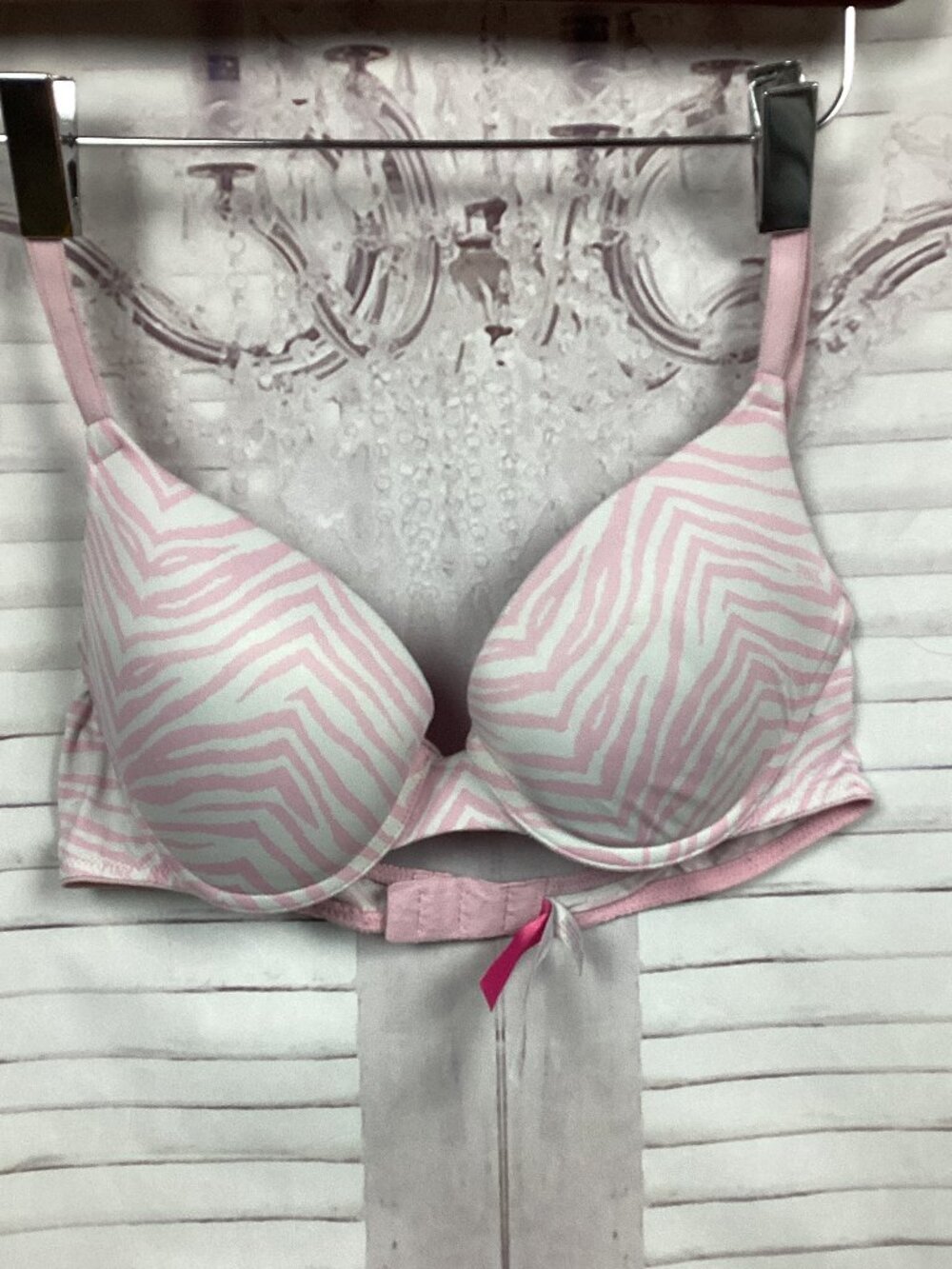 PINK Victoria's Secret Bra Tiger Striped 36B